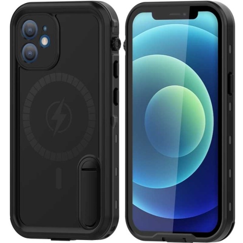 RED PEPPER MagSafe iPhone 12 czarny