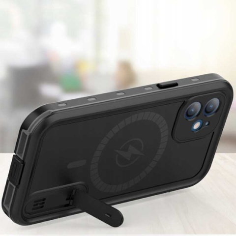 RED PEPPER MagSafe iPhone 12 czarny