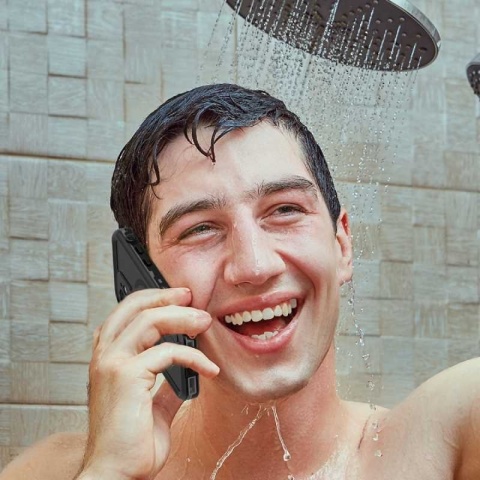 RED PEPPER MagSafe iPhone 12 czarny