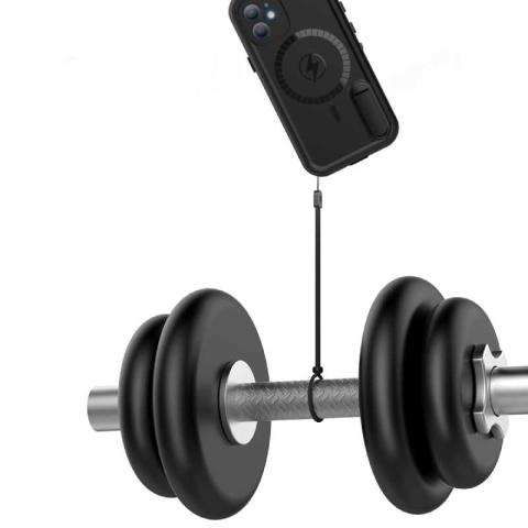 RED PEPPER MagSafe iPhone 12 czarny