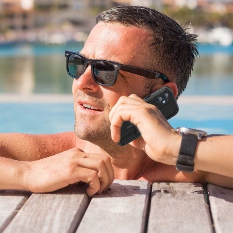 RED PEPPER MagSafe iPhone 12 czarny