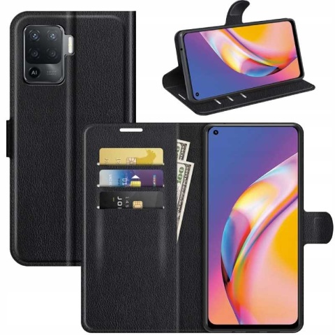 LITCHI Oppo Reno 5 Lite czarny