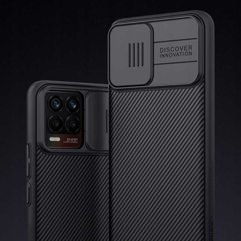 NILLKIN Camshield Realme 8/8 Pro czarny