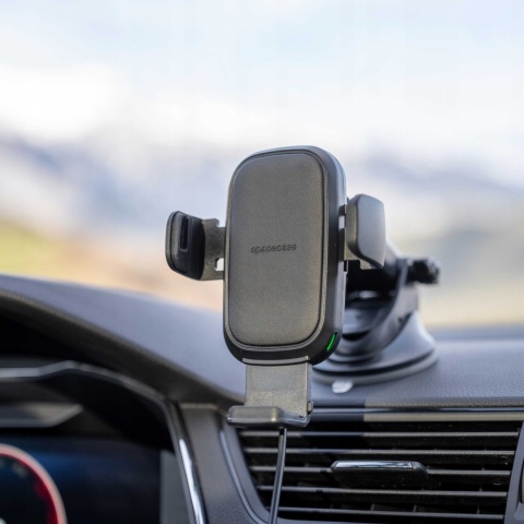Spacecase Car Holder Dash/Windshield Wireless Charge WM7B