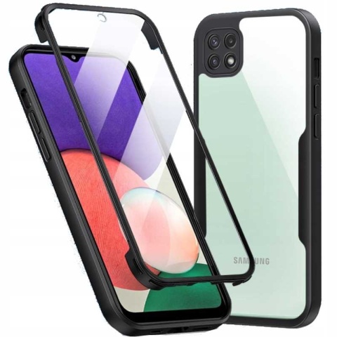 Spacecase Beetle 360 Galaxy A22 5G czarny