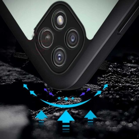 Spacecase Beetle 360 Galaxy A22 5G czarny