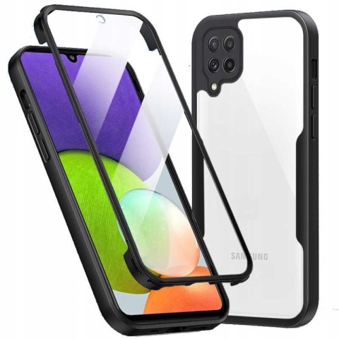 Spacecase Beetle 360 Galaxy A22 / M22 4G czarny