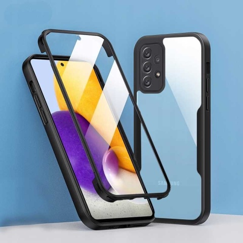 Spacecase Beetle 360 Galaxy A72 czarny