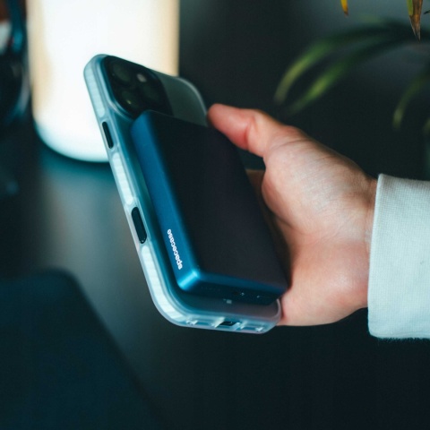 Spacecase Powerbank 10000mAh SnapPack 20W PB04-DB blue