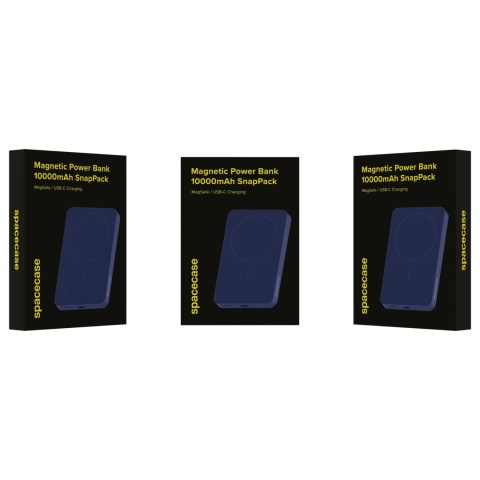 Spacecase Powerbank 10000mAh SnapPack 20W PB04-DB blue