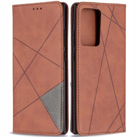 ZAPS Origami Galaxy Note 20 Ultra brązowy