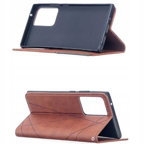 ZAPS Origami Galaxy Note 20 Ultra brązowy
