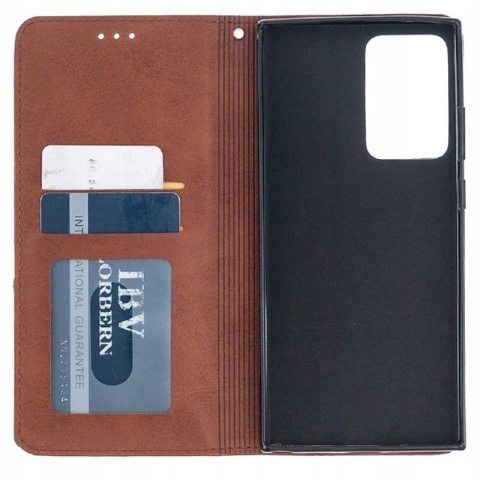 ZAPS Origami Galaxy Note 20 Ultra brązowy