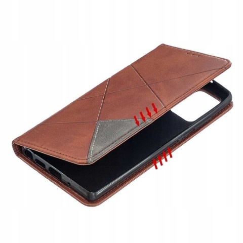 ZAPS Origami Galaxy Note 20 brązowy