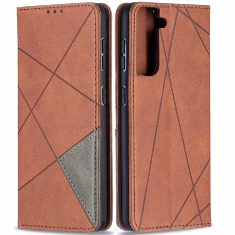 ZAPS Origami Galaxy S21 brązowy