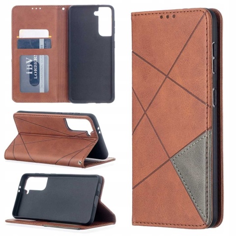 ZAPS Origami Galaxy S21 brązowy