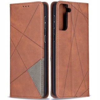 ZAPS Origami Galaxy S21+ brązowy