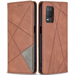 ZAPS Origami Realme 8/8 Pro brązowy