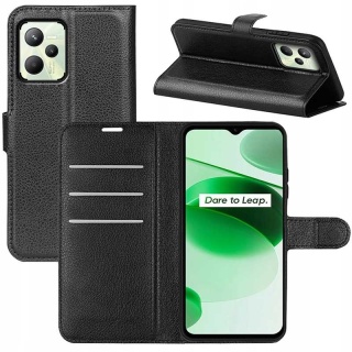 LITCHI Realme C35/Narzo 50A Prime czarny