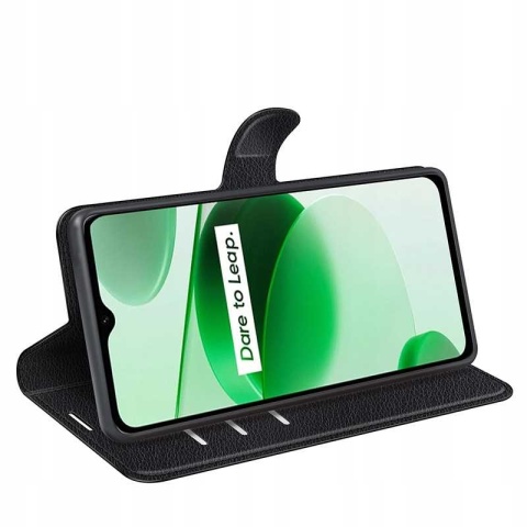 LITCHI Realme C35/Narzo 50A Prime czarny