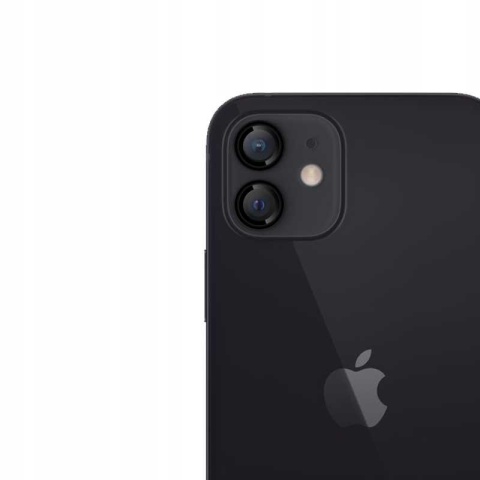 Spacecase Camera Ring iPhone 11/12/12 Mini black