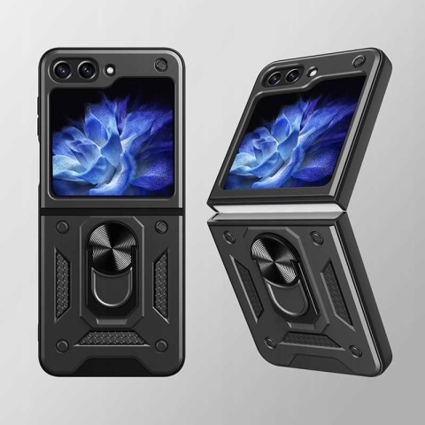 Spacecase Camring Galaxy Z Flip 5 black
