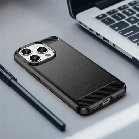 Spacecase Carbon iPhone 15 Pro max black