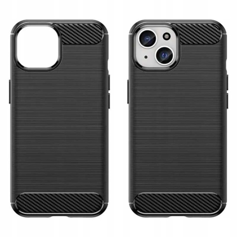 Spacecase Carbon iPhone 15 black