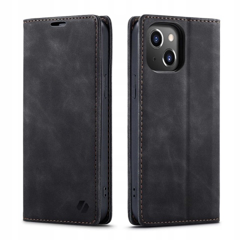 Spacecase Wallet iPhone 15 Plus black