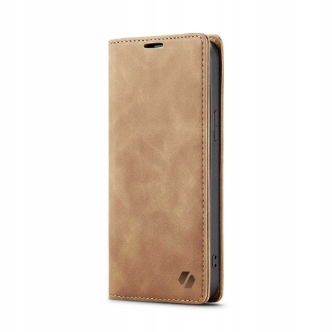 Spacecase Wallet iPhone 15 Plus light brown
