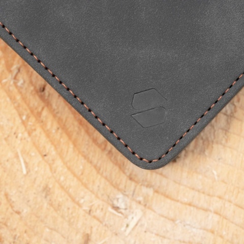 Spacecase Wallet iPhone 15 Pro black