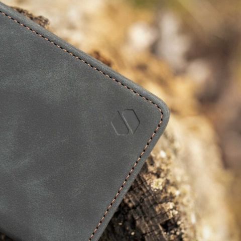 Spacecase Wallet iPhone 15 black