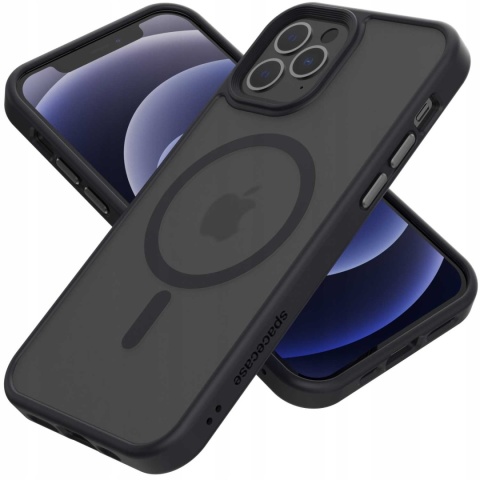 Spacecase Hybrid Mag iPhone 12/12 Pro black