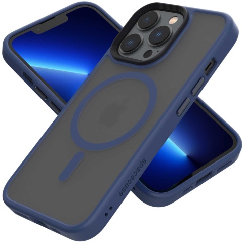 Spacecase Hybrid Mag iPhone 13 Pro dark blue