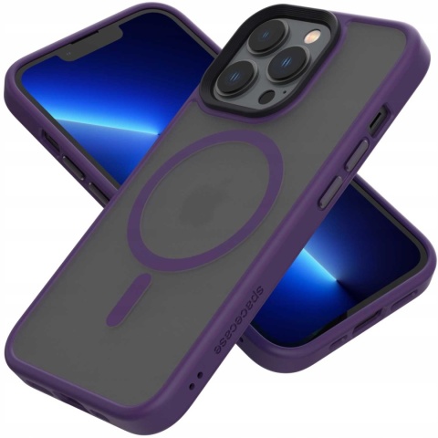 Spacecase Hybrid Mag iPhone 13 Pro purple