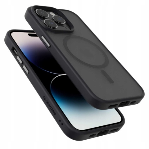 Spacecase Hybrid Mag iPhone 14 Pro black