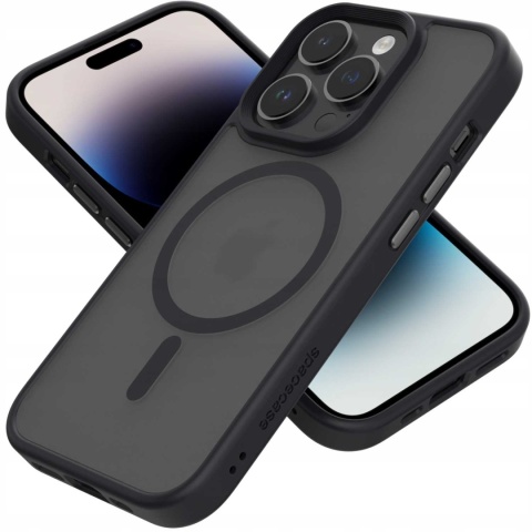 Spacecase Hybrid Mag iPhone 14 Pro black