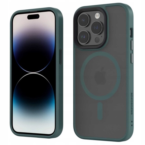 Spacecase Hybrid Mag iPhone 14 Pro dark green