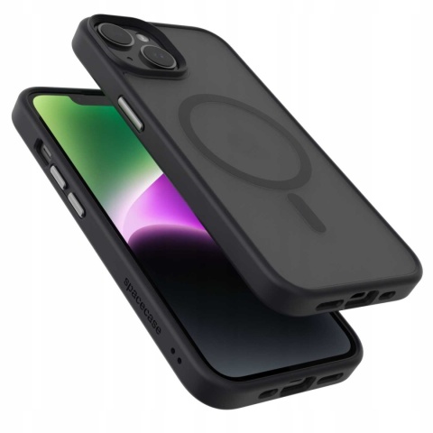 Spacecase Hybrid Mag iPhone 14 black