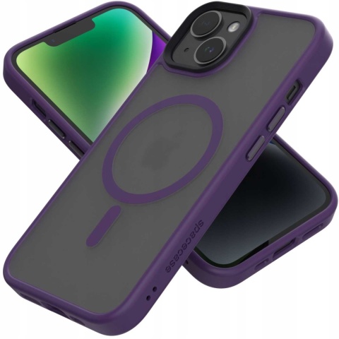 Spacecase Hybrid Mag iPhone 14 purple