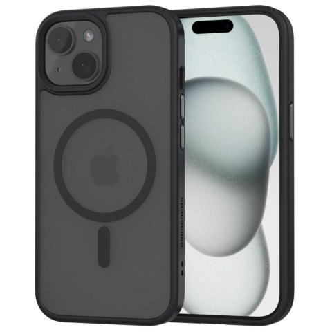 Spacecase Hybrid Mag iPhone 15 Plus black
