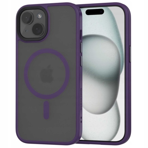 Spacecase Hybrid Mag iPhone 15 Plus purple