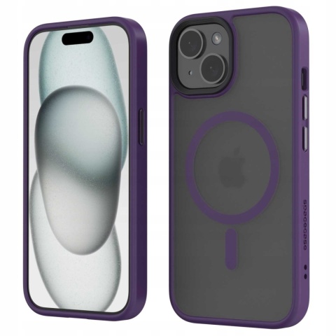 Spacecase Hybrid Mag iPhone 15 Plus purple