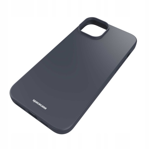 Spacecase Silicone Case iPhone 15 Plus black