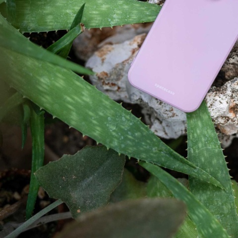 Spacecase Silicone Case iPhone 15 Plus lilac
