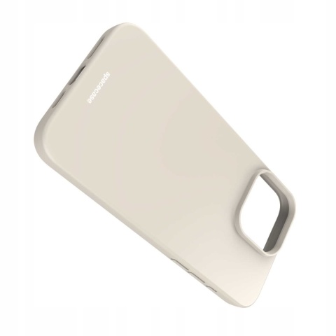 Spacecase Silicone Case iPhone 15 Pro Max bone