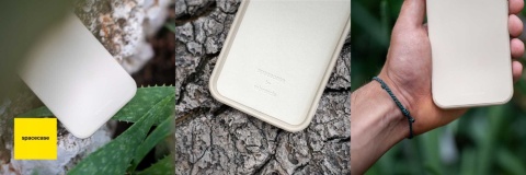 Spacecase Silicone Case iPhone 15 Pro Max bone