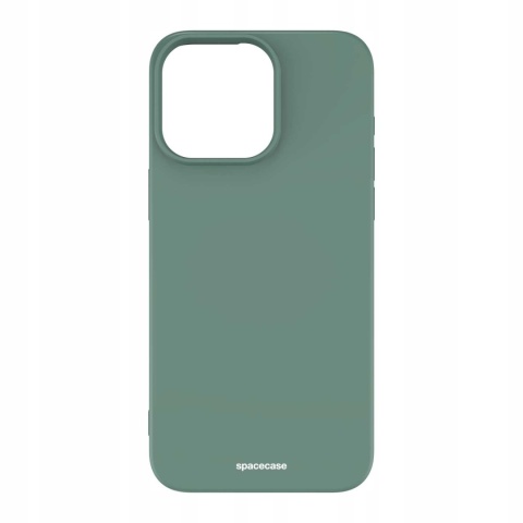 Spacecase Silicone Case iPhone 15 Pro Max dark green