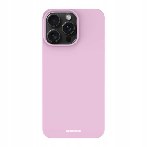 Spacecase Silicone Case iPhone 15 Pro Max lilac
