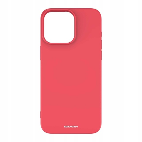 Spacecase Silicone Case iPhone 15 Pro Max red